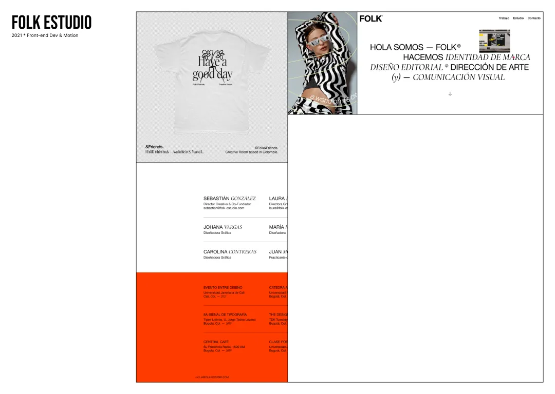 Portfolio exploration folk